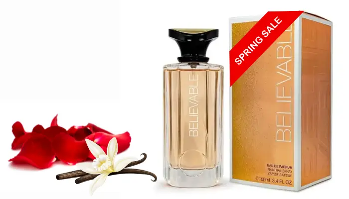 Parfum arăbesc pentru femei Believable cu arome florale, elegante și persistente